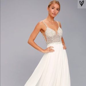 Lulu’s True Love Wedding Dress-New